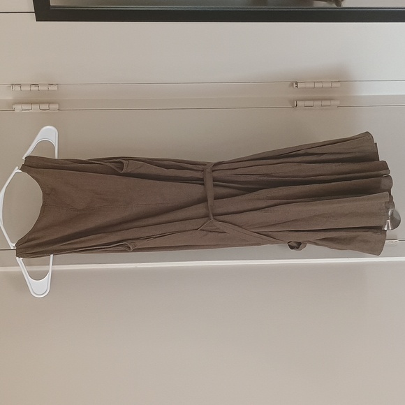 Banana Republic Linen Blend Sleeveless Dress with Matching Belt - Picture 4 of 4